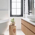 What should I choose first in a bathroom remodel?